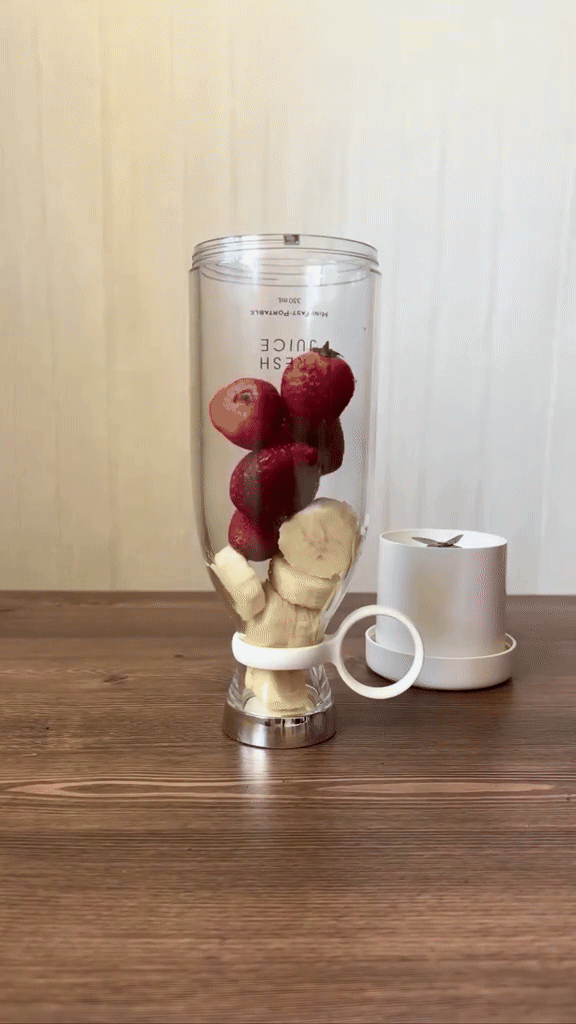 Trådlös minimixer- Perfekt för smoothies, shakes & juice på språng
